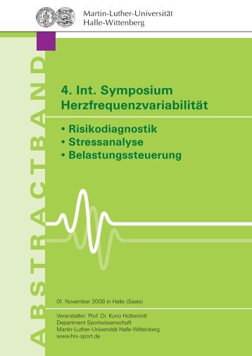 Themen: Risikodiagnostik-Stressanalyse-Belastungssteuerung.