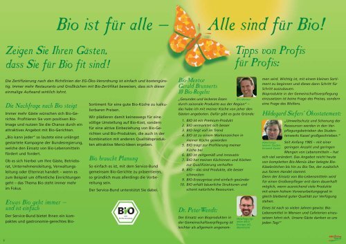 Folder "BioGenuss" (PDF, 1,4 MB) - Easy-bio.de