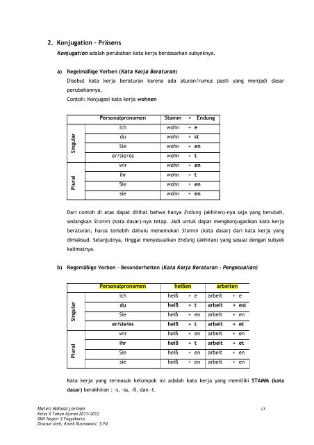 Kata Kerja Material Pada Cuplikan Tersebut Adalaha