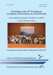 Workshop Proceedings [PDF: 9.4MB] - GIO Greenhouse Gas ...