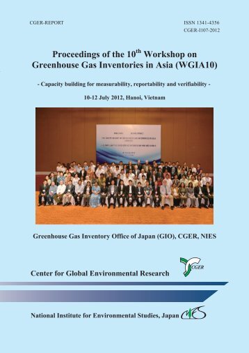 Workshop Proceedings [PDF: 9.4MB] - GIO Greenhouse Gas ...