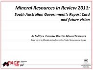 Mineral Resources in Review 2011: - DMITRE