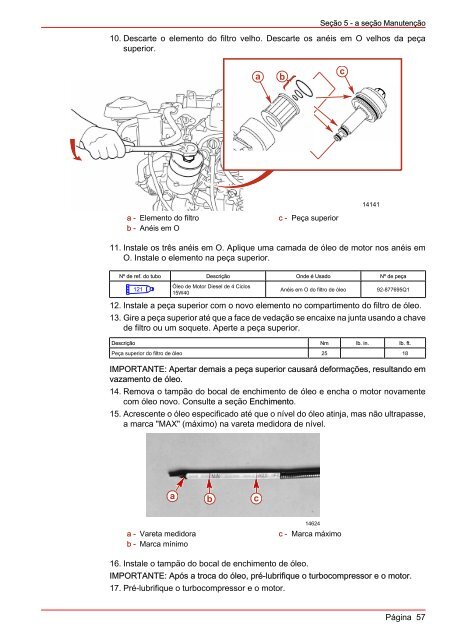 MANUAL DE OPERAÇÃO MANUTENÇÃO E GARANTIA - Mercury