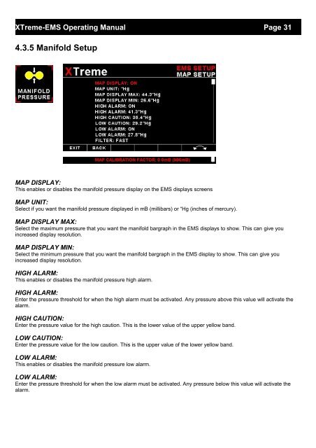 XTreme EMS Manual - MGL Avionics