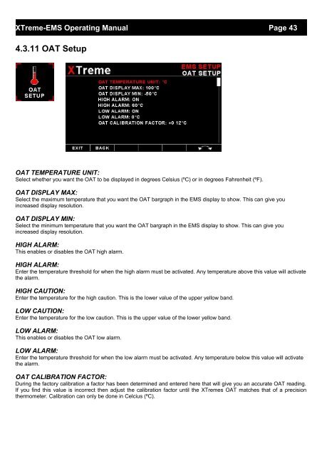 XTreme EMS Manual - MGL Avionics