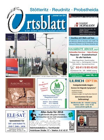 SACHSE - Ortsblatt Leipzig