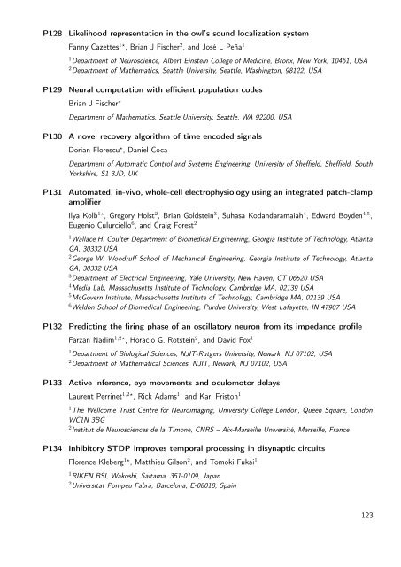 Untitled - Laboratory of Neurophysics and Physiology