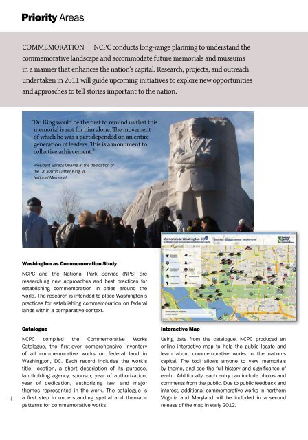2011: Year in Review - National Capital Planning Commission