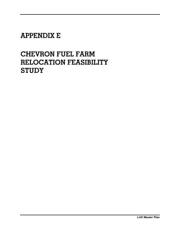 APPENDIX 5E - Chevron Fuel Farm Relocation ... - LAX Master Plan