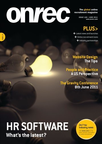 Issue 126 - June 2011 - Online Recruitment Magazine
