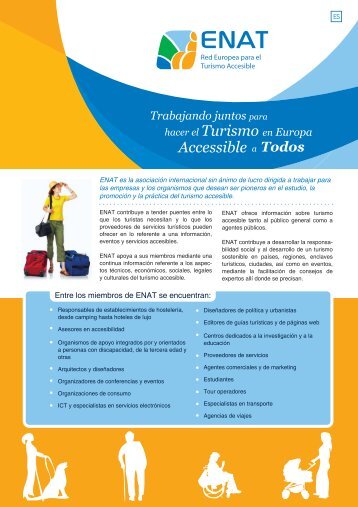 Turismo en Europa Accessible - European Network for Accessible ...