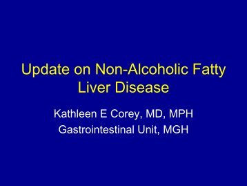 Update on Non-Alcoholic Fatty Liver Disease