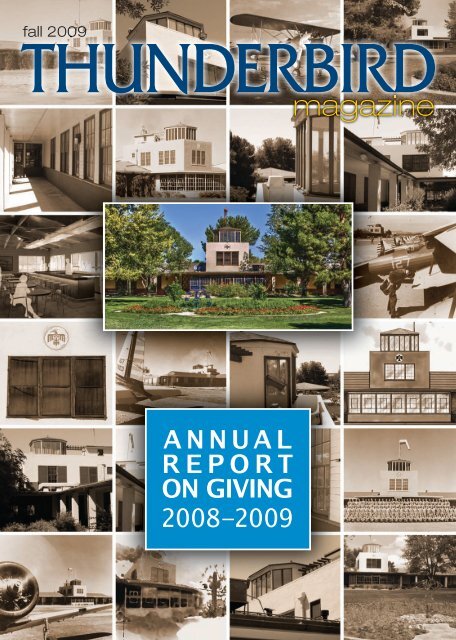 Annual Report on Giving - Thunderbird Magazine