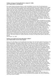 Lese-Berichte_8.-9.2. 2007.pdf - Passauer Thomas Bernhard Freunde