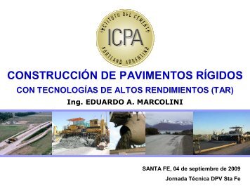 minimizar tareas delante de la pavimentadora - ICPA