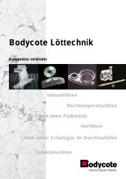 Bodycote Löttechnik