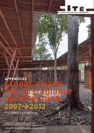 global award for sustainable architecture 2007>2012 - CitÃ© de l ...