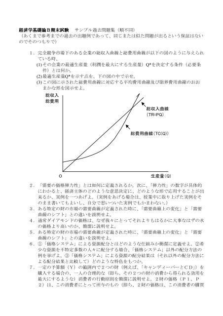 Amazon.co.jp: 経済学史 試験に役立つ記述や2023年春の過去問も