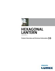 HEXAGONAL LANTERN Series - Lumec