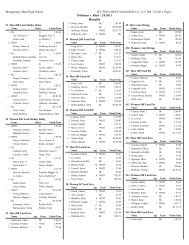 Whitman vs Blair Results - MBHS Swim & Dive Team - Montgomery ...