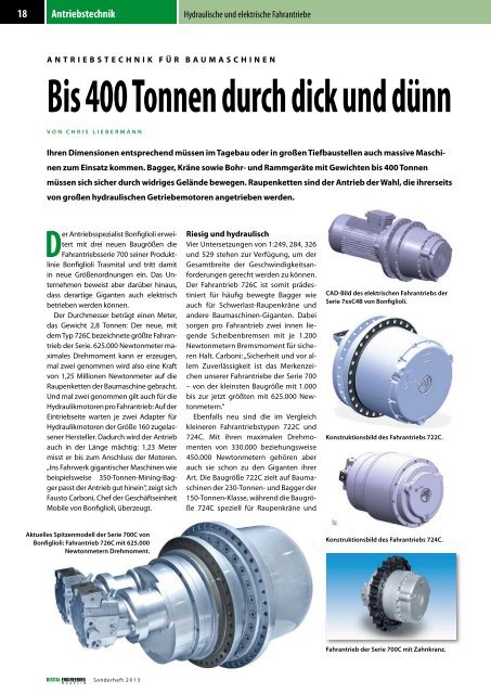 Leseprobe Sonderheft Antriebstechnik - Digital Engineering Magazin
