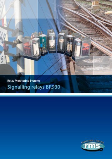 Signalling relays BR930 - Rmspl.com.au