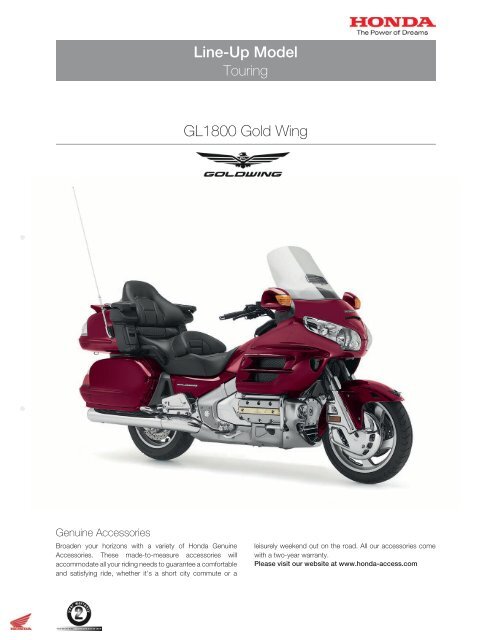 2005 honda goldwing best sale accessories