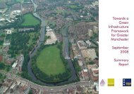 Towards a green infrastructure framework for Greater Manchester