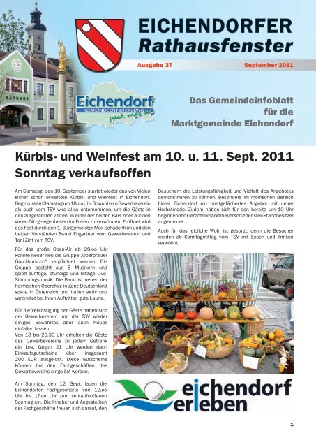 September 2011 - Markt Eichendorf