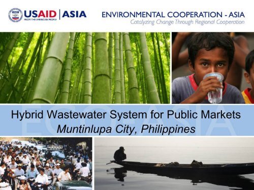 Wastewater Treatment for Public Markets - WEPA