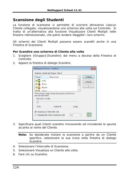 COPYRIGHT del manuale (C) 2003 NetSupport Limited