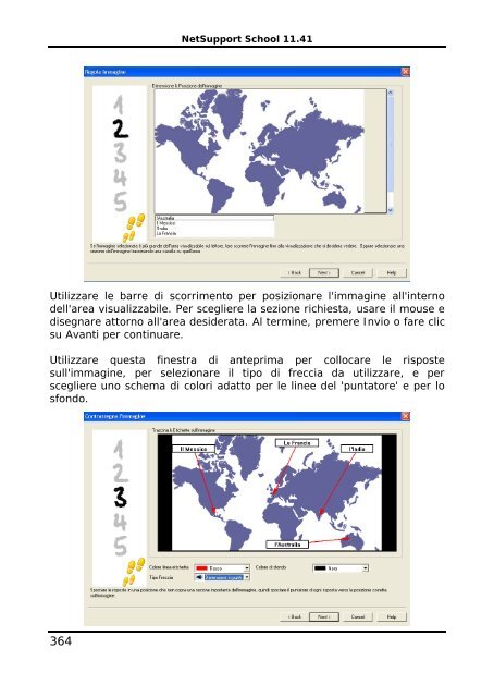 COPYRIGHT del manuale (C) 2003 NetSupport Limited