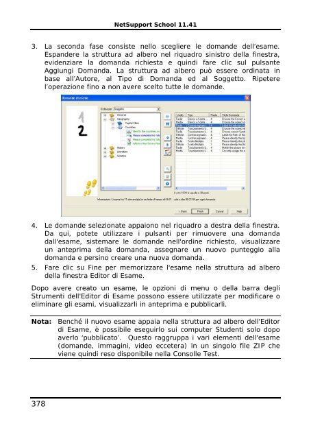 COPYRIGHT del manuale (C) 2003 NetSupport Limited