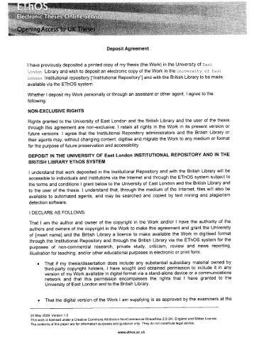 thesis access declaration thesis access declaration