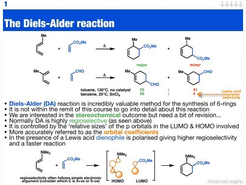 Diels Alder Mechanism Explained