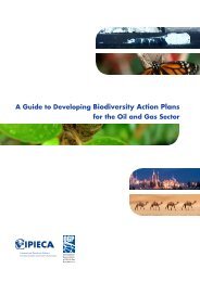 A Guide to Developing Biodiversity Action Plans for the Oil ... - Shell