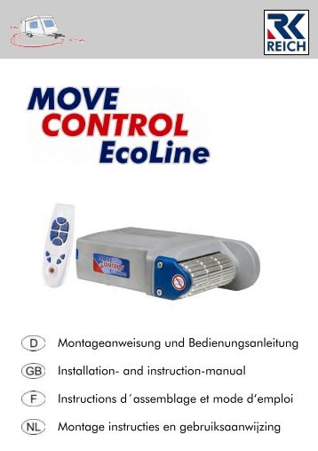 Handleiding MC Ecoline - Reich