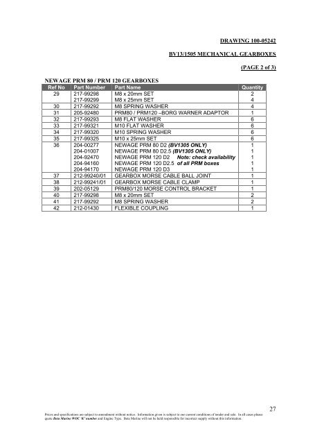 SUPER 5 SERIES 4 CYLINDER ILLUSTRATED PARTS LIST ...