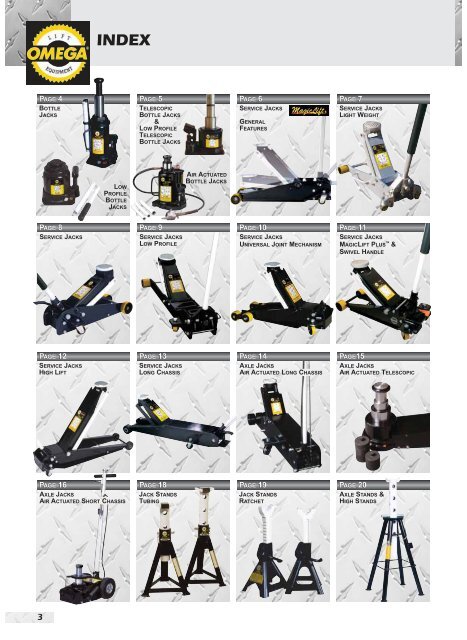 Hydraulic Service Jacks - Produkt