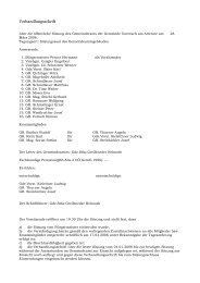 Gemeinderats-Protokoll 2/2006 - (ÃVP) Unterach am Attersee