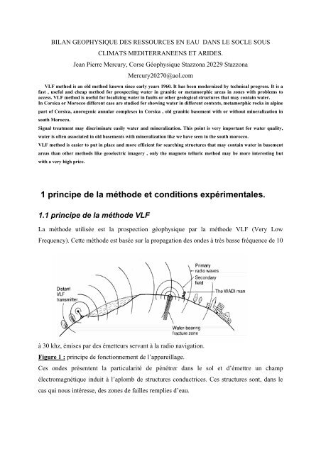 bilan geophysique des ressources en eau dans le socle sous - IWRA