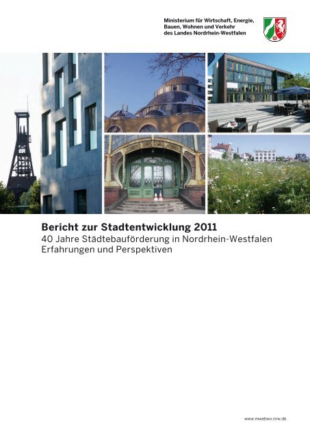 Bericht zur Stadtentwicklung 2011 - MBWSV NRW ...
