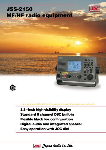 MF/HF radio equipment JSS-2150 - Jrc