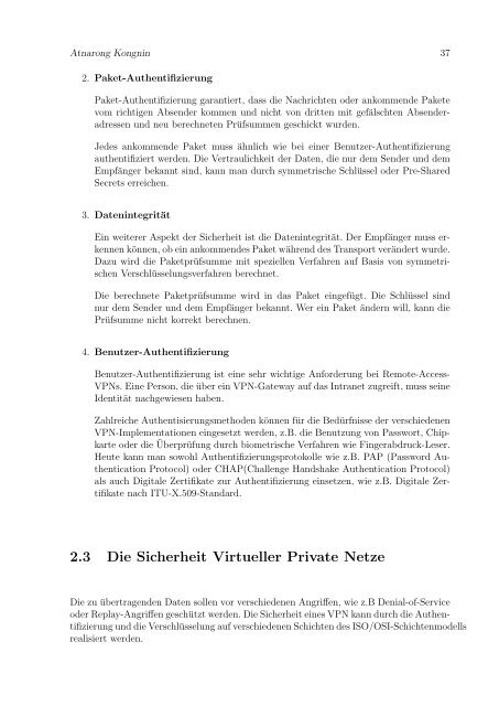 Mobile Systems III INFORMATIK