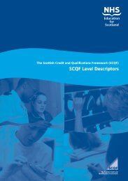 SCQF Level Descriptors - Scottish Credit and Qualifications ...