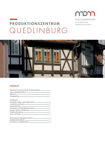 QUEDLINBURG - Mitteldeutsche Medienförderung GmbH