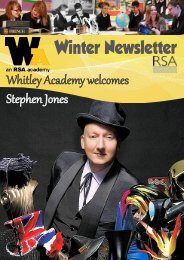 Winter Newsletter 2011 - Whitley Academy