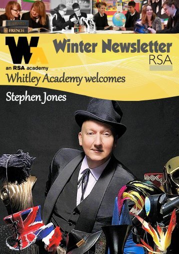 Winter Newsletter 2011 - Whitley Academy