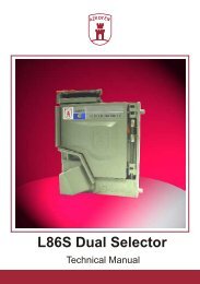 L86S Dual Selector - Coin Mechanisms