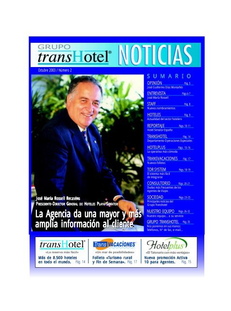 Entrevista - Transhotel